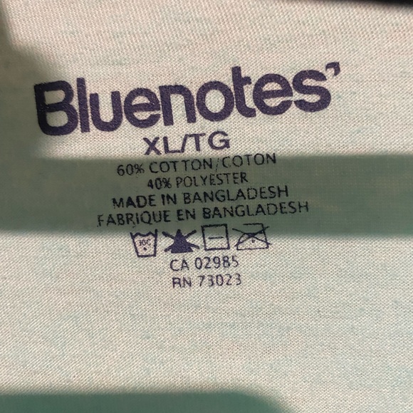 BLUENOTES | turquoise | extra large tank top - Picture 3 of 3